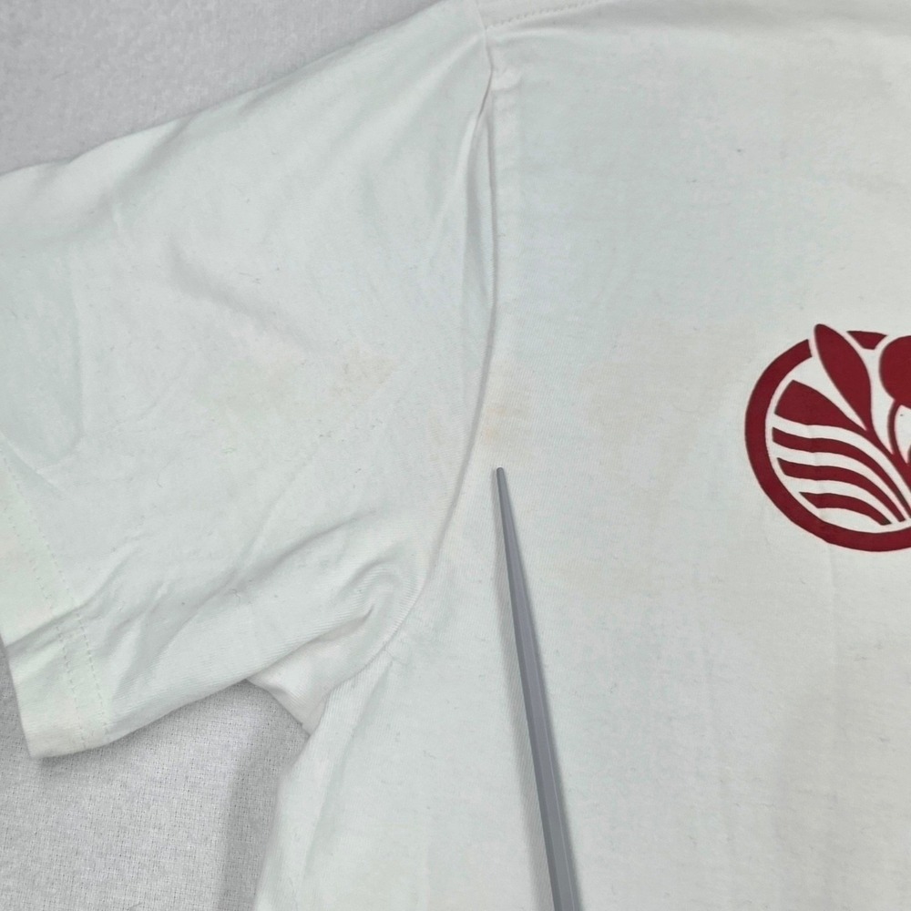 Jin Xi Die I Heart Cranberry Graphic T-Shirt White XL Chinese Text Tee - Picture 8 of 9
